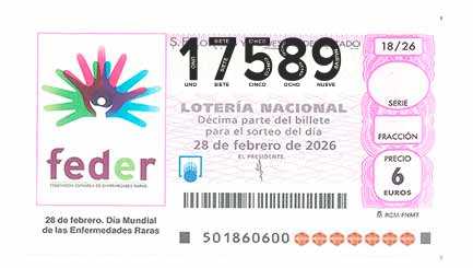 Décimo 17589 del sorteo 18-28/02/2026 Sábado