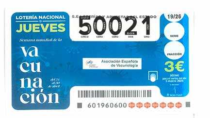 Décimo 50021 del sorteo 19-05/03/2026 Jueves