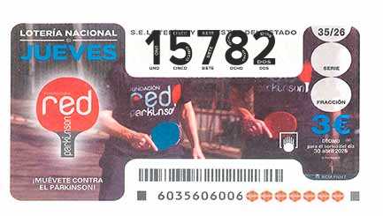 Décimo 15782 del sorteo 35-30/04/2026 Jueves
