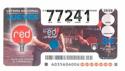 Décimo 77241 del sorteo 35-30/04/2026 Jueves