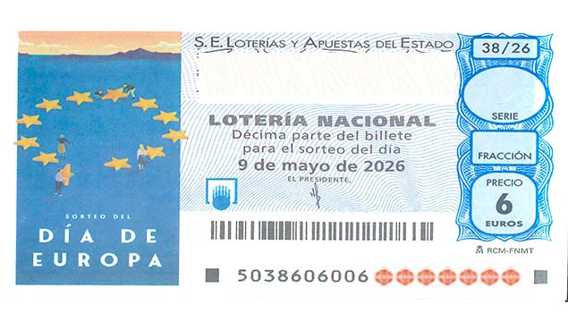 Décimo 40795 del sorteo 38-09/05/2026 Sábado
