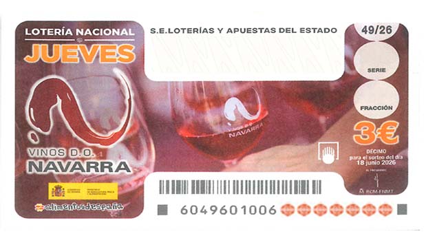Décimo 41670 del sorteo 49-18/06/2026 Jueves