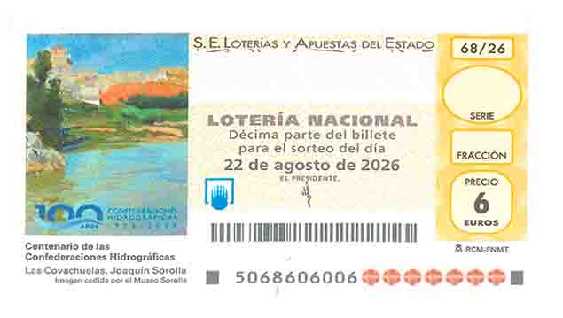 Décimo 74140 del sorteo 68-22/08/2026 Sábado