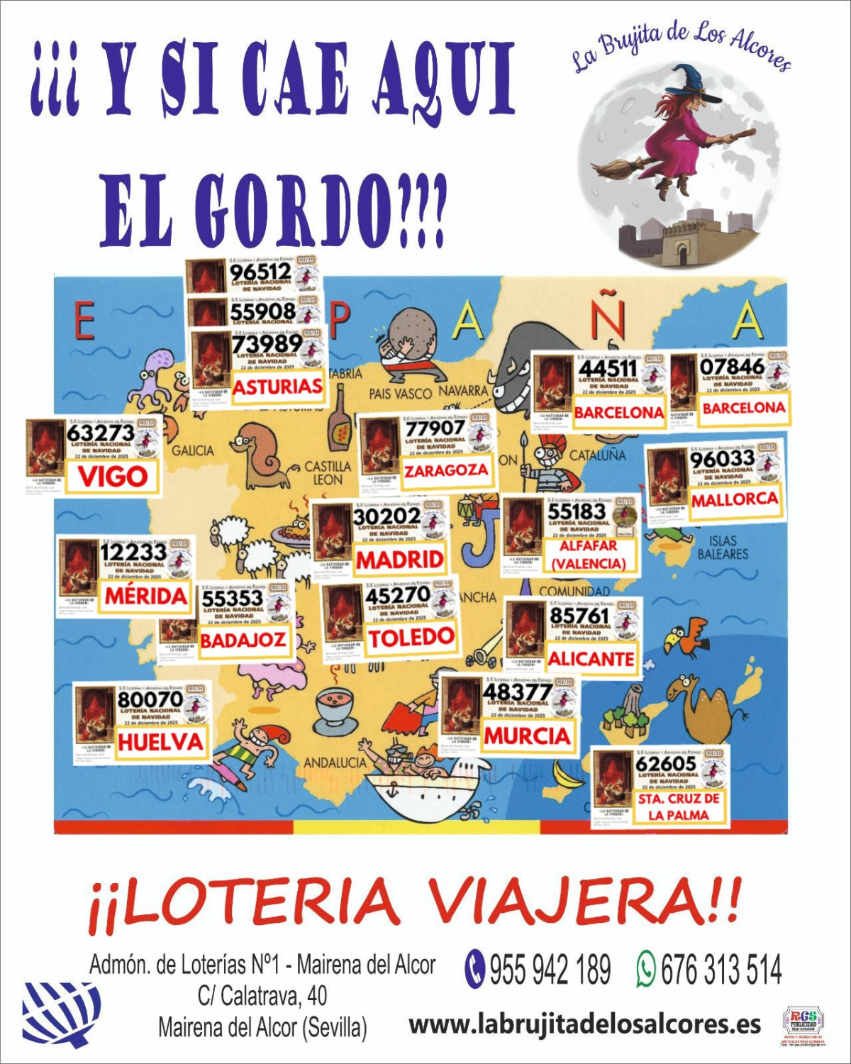 Ir a https://labrujitadelosalcores.es/participaciones,  Imagen 1para promocionar la tienda LA BRUJITA DE LOS ALCORES