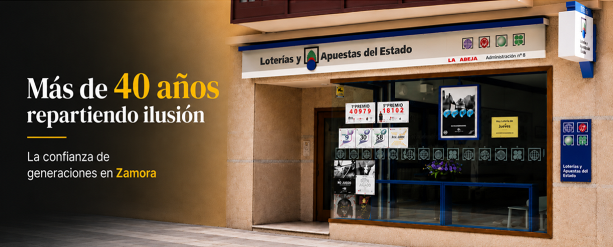    Imagen 0 para promocionar la tienda La Abeja Lotera - Zamora